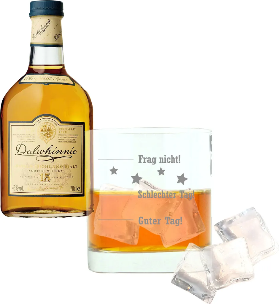 Whiskey 2er Set, Dalwhinnie 15 Years / Jahre, Single Malt, Whisky, Scotch, Alkohol, Alokoholgetränk, Flasche, 43%, 700 Ml, 75919, Geschenk Zum Vatertag, Mit Graviertem Glas 3 Whiskey 2er Set, Dalwhinnie 15 Years / Jahre, Single Malt, Whisky, Scotch, Alkohol, Alokoholgetränk, Flasche, 43%, 700 Ml, 75919, Geschenk Zum Vatertag, Mit Graviertem Glas