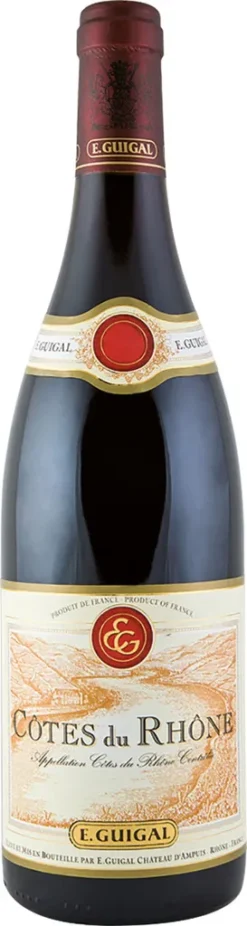 E. Guigal Appellation Cotes Du Rhone Contrôlée Côtes-du-Rhône Rouge Wein