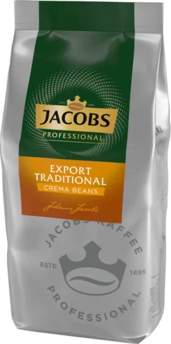 JACOBS Kaffeebohnen Professional Export Traditional Crema Markant 2 X 1 Kg -Drink World Store bcea5721963d424ecad7dcb00fabdd7f