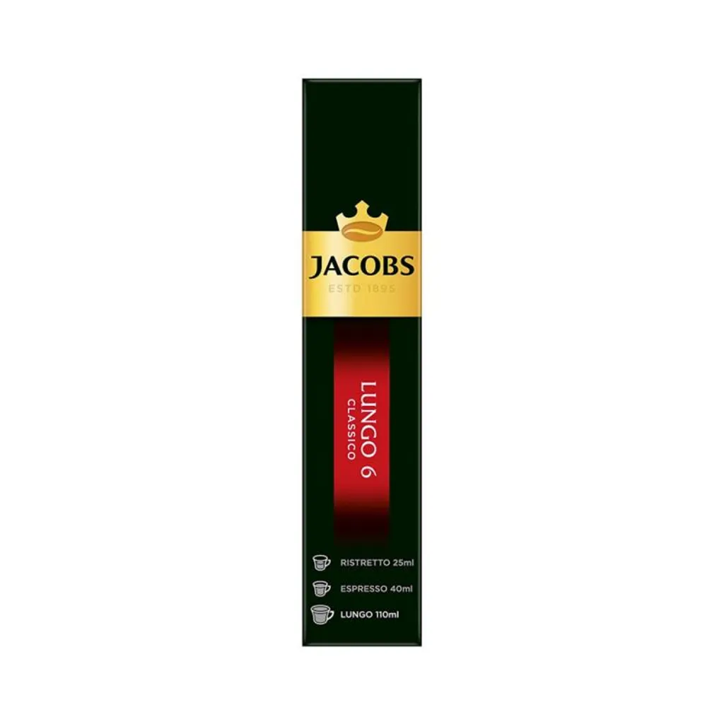 JACOBSLungo 6 Classico 200 Nespresso®* Kompatible Kaffeekapseln 9 JACOBSLungo 6 Classico 200 Nespresso®* Kompatible Kaffeekapseln – Bild 7