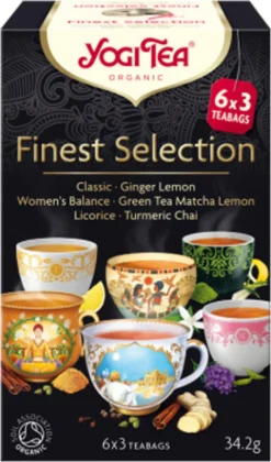 Yogi Tea Finest Selection Yogi Tea 18 Stk 17 Yogi Tea Finest Selection Yogi Tea 18 Stk -Drink World Store bd948e8d67cd2fe079e8f8184b5b2263