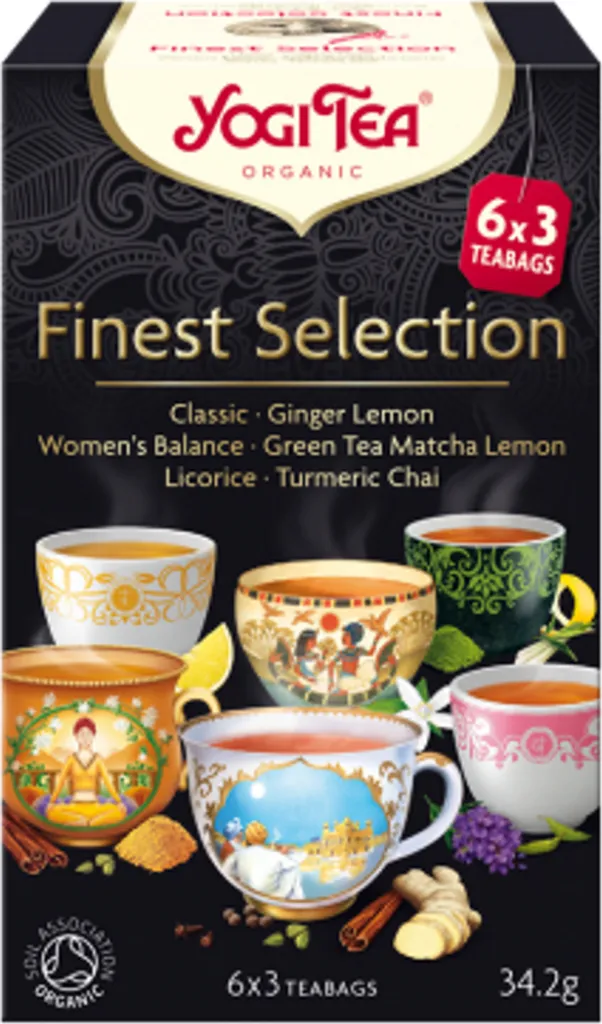 Yogi Tea Finest Selection Yogi Tea 18 Stk 10 Yogi Tea Finest Selection Yogi Tea 18 Stk – Bild 8
