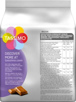 Tassimo Milka Kakaospezialität | 8 T Discs, Kaffeekapseln -Drink World Store bee42bedbd32ef355b41293081e07d44