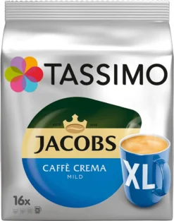 Tassimo Jacobs Caffè Crema Mild XL | 16 T Discs, Kaffeekapseln -Drink World Store bf1f155ce4fed0ba45f2ff6d1723c4d6