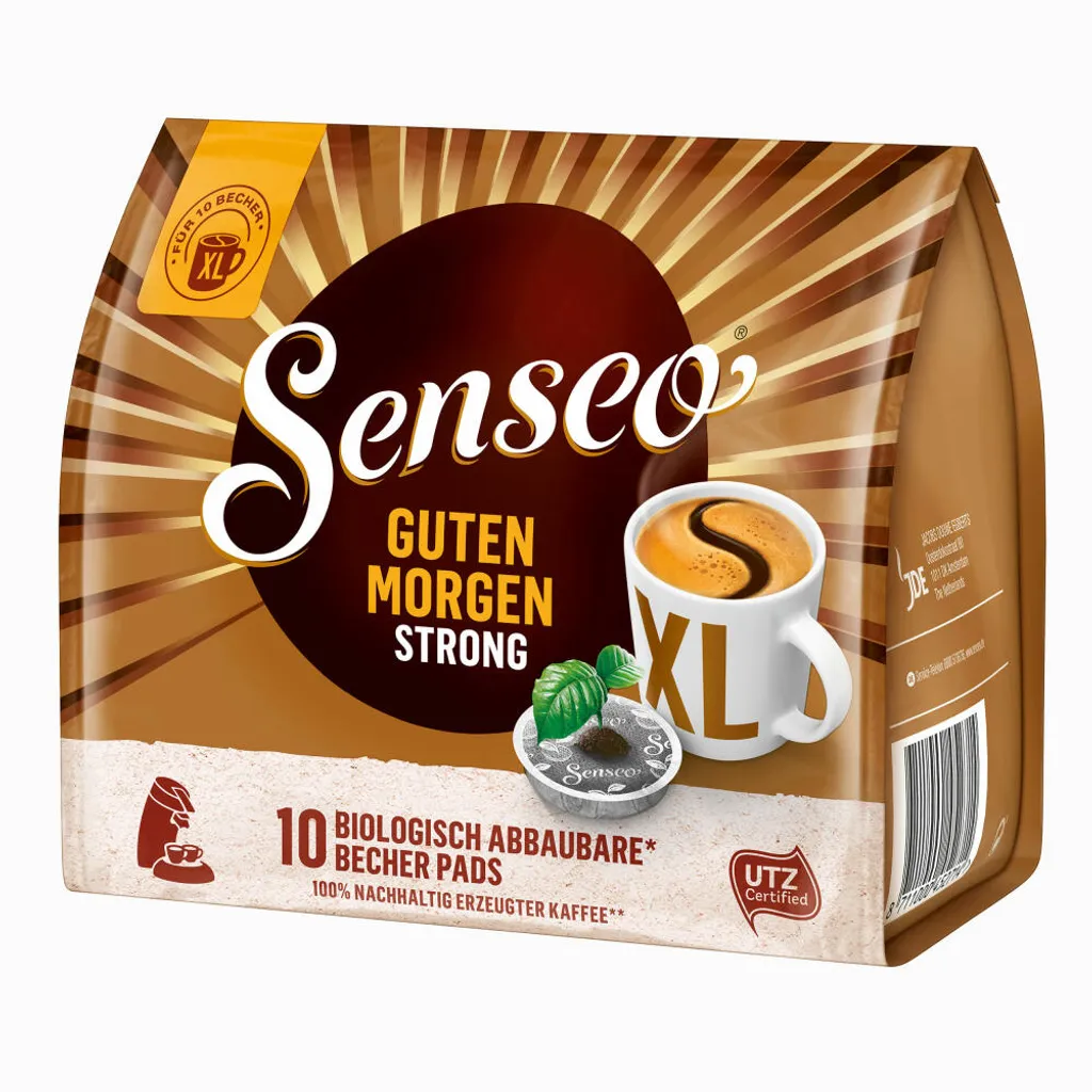 Senseo, Kaffeepads, Guten Morgen Strong XL, 10 Er, 125 G 5 Senseo, Kaffeepads, Guten Morgen Strong XL, 10 Er, 125 G – Bild 3