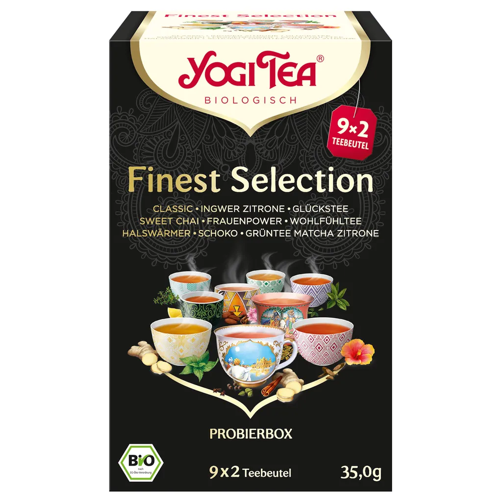 Yogi Tea Finest Selection Yogi Tea 18 Stk 3 Yogi Tea Finest Selection Yogi Tea 18 Stk