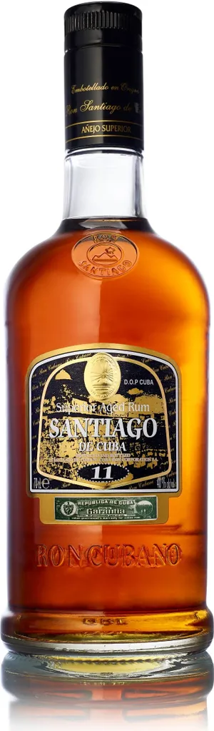 Santiago De Cuba Brauner Rum D.O.P. Cuba Ron Superior Anejo 11 Anos 40%vol Spirituosen 3 Santiago De Cuba Brauner Rum D.O.P. Cuba Ron Superior Anejo 11 Anos 40%vol Spirituosen