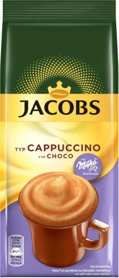 JACOBS Momente Typ Choco Cappuccino Mit Milka 12 X 500 G Beutel -Drink World Store c03f56a5a7aacd216f65b89e78ccd6a2