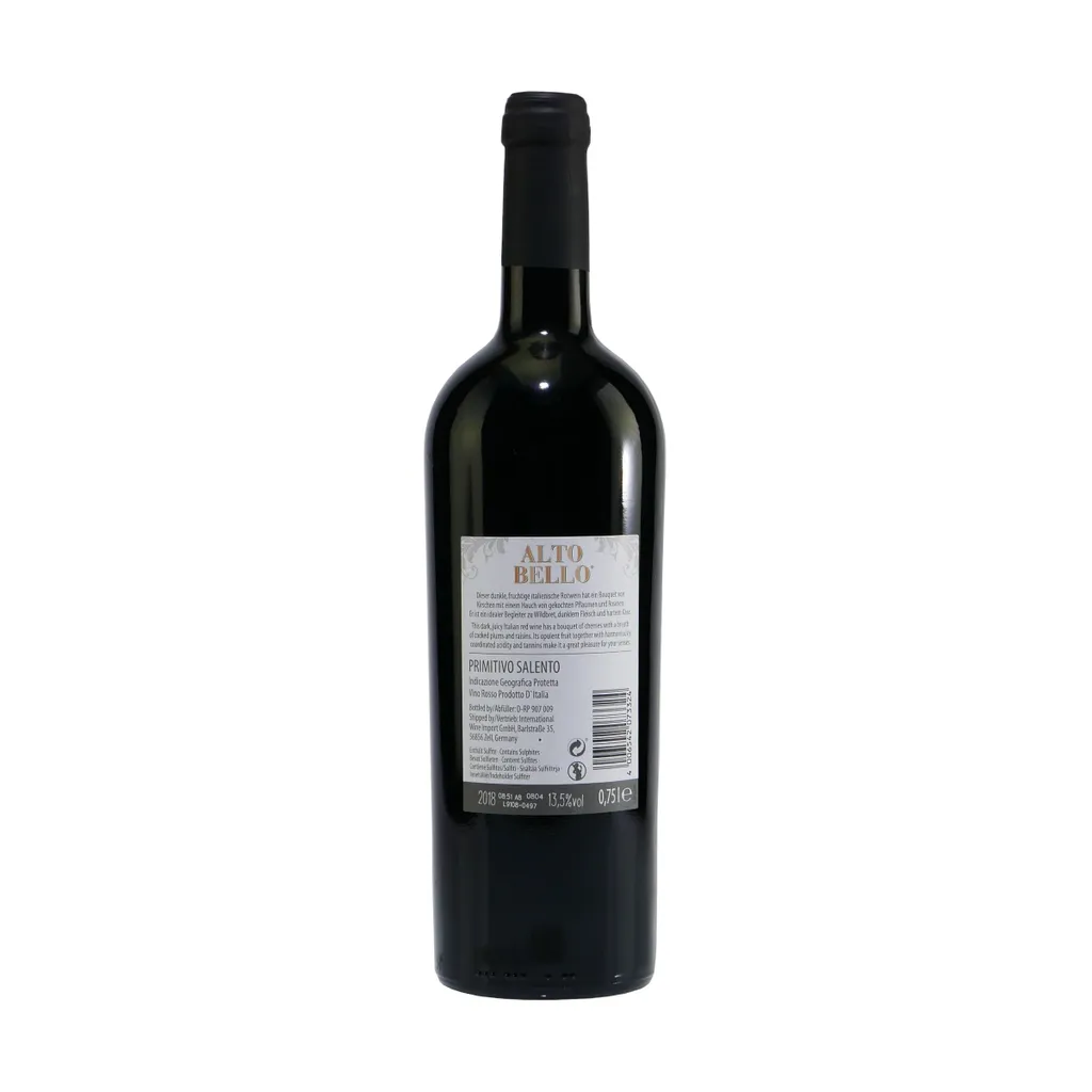 Alto Bello Primitivo IGT (6 X 0,75L) 5 Alto Bello Primitivo IGT (6 X 0,75L) – Bild 3
