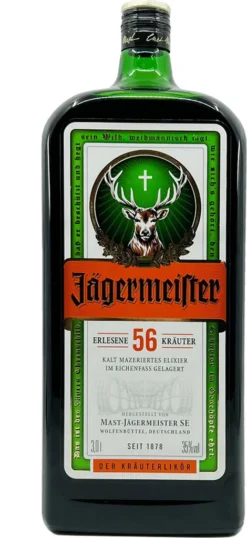 Jägermeister Likör Shot Mit 56 Verschiedenen Kräutern 3000ml -Drink World Store c305752b78019d7040d3e271fbe924e6