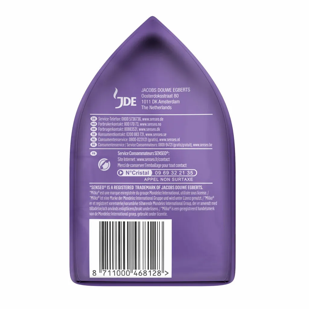 Senseo Milka Choco Pads, Schokoladengetränk, Kakaogetränk, Kaffeepads, 8 Pads Für 8 Portionen, 112 G 8 Senseo Milka Choco Pads, Schokoladengetränk, Kakaogetränk, Kaffeepads, 8 Pads Für 8 Portionen, 112 G – Bild 6