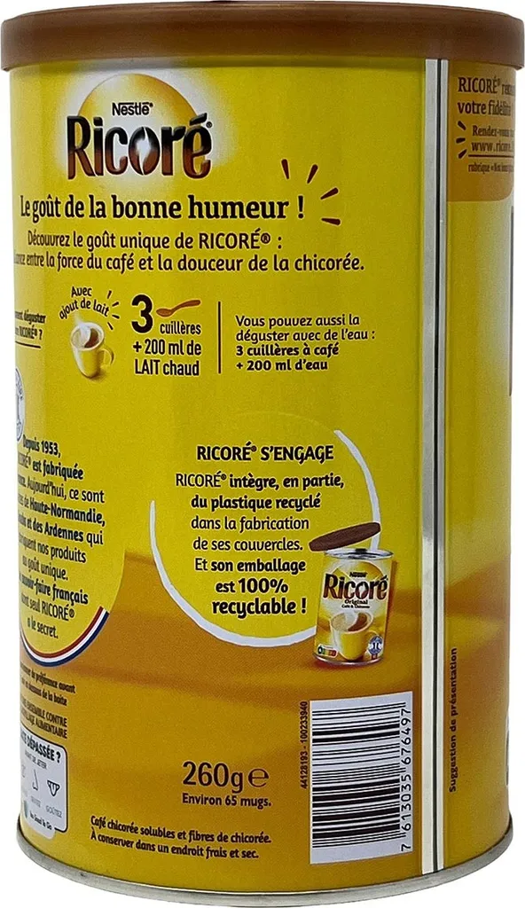 Nestle Ricore L'instant Douceur Instant Kaffee Mit Extrakten Aus Der Zichorie Wurzel 260 Gramm 9 Nestle Ricore L'instant Douceur Instant Kaffee Mit Extrakten Aus Der Zichorie Wurzel 260 Gramm – Bild 7