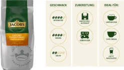 JACOBS Kaffeebohnen Professional Export Traditional Crema Markant 2 X 1 Kg -Drink World Store c5f805df82e49aa5c3ff33eb1b4caf25