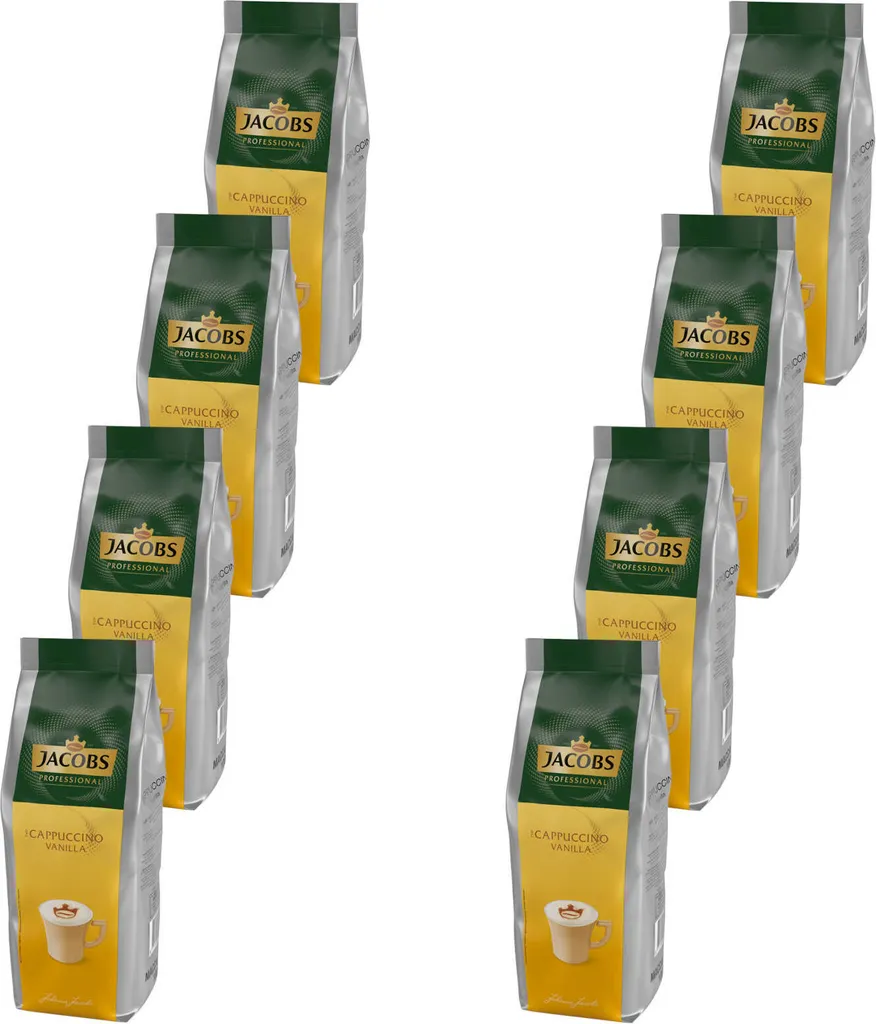 JACOBS Professional Löskaffee Typ Cappuccino Vanilla 10 X 1 Kg Löslicher Kaffee 3 JACOBS Professional Löskaffee Typ Cappuccino Vanilla 10 X 1 Kg Löslicher Kaffee