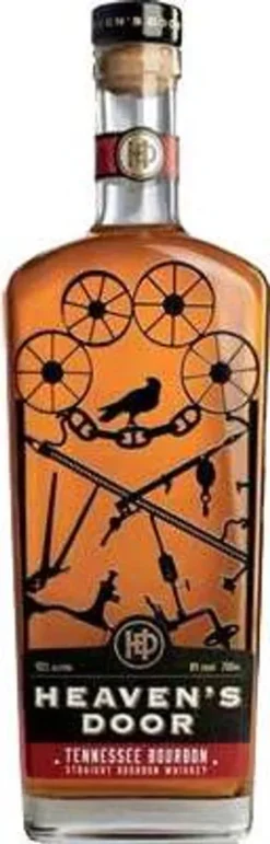 Bob Dylan Heavens Door Straight Bourbon Whisky 0,7L (42% Vol) Bob Dylans Whisky Knockin On Heavens Door- [Enthält Sulfite]