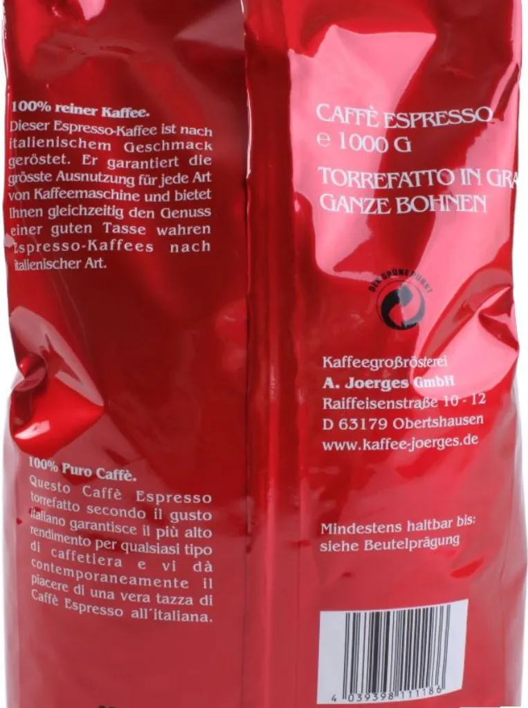 GORILLA Superbar Crema Kaffeebohnen 1 Kg 6 GORILLA Superbar Crema Kaffeebohnen 1 Kg – Bild 4