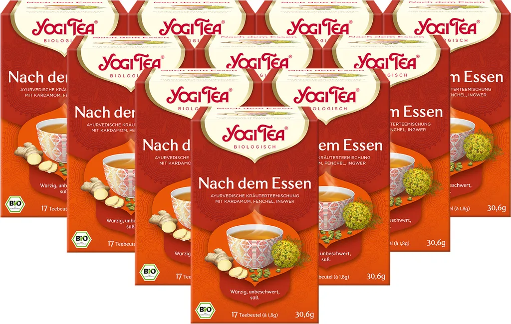 10 X BIO YOGI TEA Nach Dem Essen | 10 X 30,6g 3 10 X BIO YOGI TEA Nach Dem Essen | 10 X 30,6g