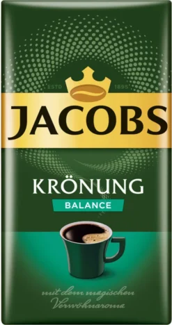 JACOBS Filterkaffee Krönung Balance 6 X 500 G Kaffee Gemahlen + 1 Becher+ 1 Dose -Drink World Store cbea3c59ab251e2292f5ead25a64a448