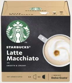Nestlé® NESCAFÉ® Dolce Gusto® Starbucks® Latte Macchiato - 12 Kapseln / 6 Portionen 7 Nestlé® NESCAFÉ® Dolce Gusto® Starbucks® Latte Macchiato - 12 Kapseln / 6 Portionen -Drink World Store cc9eb6f3ee43f97d326a27d8031f146b