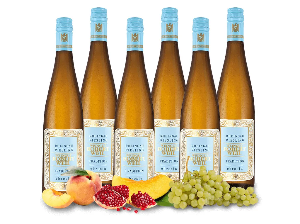 Vorteilspaket Robert Weil Riesling Tradition Ebrosia VDP.Gutswein () Feinherb 3 Vorteilspaket Robert Weil Riesling Tradition Ebrosia VDP.Gutswein () Feinherb