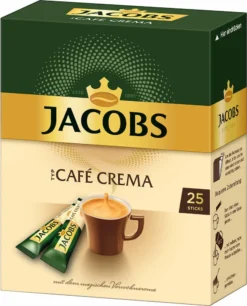 JACOBS Typ Cafe Crema Löslicher Kaffee 12 X 25 Sticks 12 JACOBS Typ Cafe Crema Löslicher Kaffee 12 X 25 Sticks -Drink World Store cd5a396d7b637433245fd5e8d953b8b4