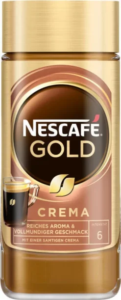 Nescafé® Nescafé Gold Crema | Löslicher Kaffee | 200g-Glas 15 Nescafé® Nescafé Gold Crema | Löslicher Kaffee | 200g-Glas -Drink World Store ce2185120a564df7dcb628120ed27429