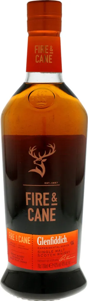 Glenfiddich Fire & Cane Speyside Single Malt Scotch Whisky 0,7l, Alc. 43 Vol.-% 4 Glenfiddich Fire & Cane Speyside Single Malt Scotch Whisky 0,7l, Alc. 43 Vol.-% – Bild 2