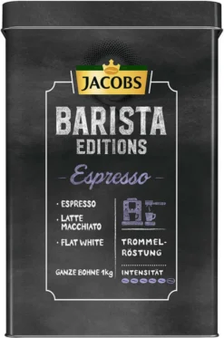 JACOBS Kaffeebohnen Expertenröstung Espresso 3 Kg Ganze Espressobohnen + 1 Jacobs Barista Becher + 1 Dose 17 JACOBS Kaffeebohnen Expertenröstung Espresso 3 Kg Ganze Espressobohnen + 1 Jacobs Barista Becher + 1 Dose -Drink World Store d1f2901799a0449b8ddfa5c0126fd4af 2