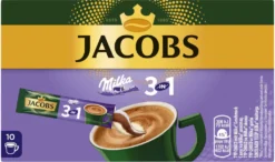 JACOBS Löskaffee 3in1 Milka®* 12x10 Sticks Löslicher Instantkaffee 120 Getränke 11 JACOBS Löskaffee 3in1 Milka®* 12x10 Sticks Löslicher Instantkaffee 120 Getränke -Drink World Store d26c3d38973cdc454b25f08f0d4190f2