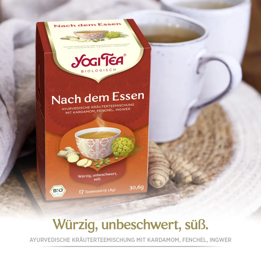 10 X BIO YOGI TEA Nach Dem Essen | 10 X 30,6g 4 10 X BIO YOGI TEA Nach Dem Essen | 10 X 30,6g – Bild 2