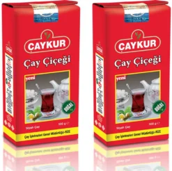 Caykur Cay Cicegi Türkischer Schwarzer Tee 2x 500 Gr Naturell Cay