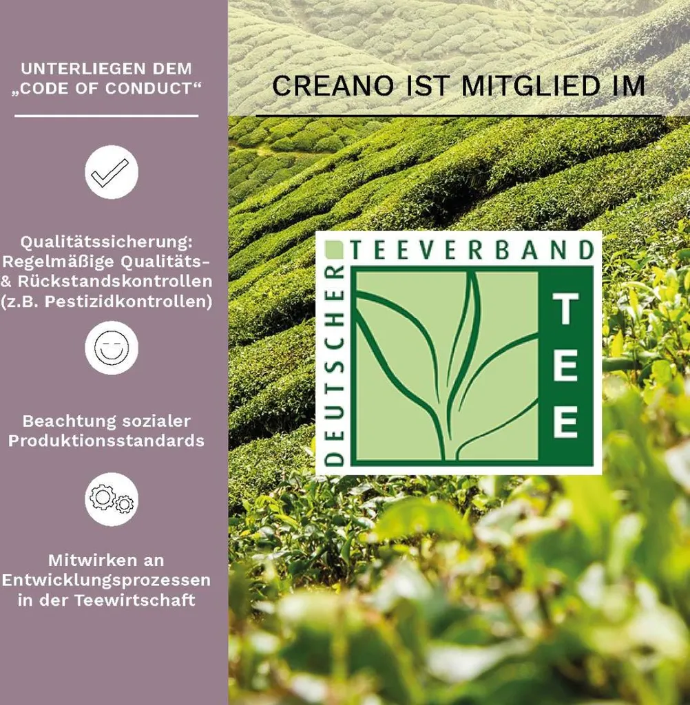 Creano 6 Teeblumen Erblühtee In Edler Geschenkbox Zum Probieren - Schwarztee (3 Verschiedene Sorten Teerosen) 7 Creano 6 Teeblumen Erblühtee In Edler Geschenkbox Zum Probieren - Schwarztee (3 Verschiedene Sorten Teerosen) – Bild 5