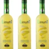 Limuni Limoncello Del Sud Zitronenlikör 3er Set, Spirituose, Alkohol, Flasche, 28 %, 3x500 Ml