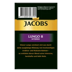 JACOBS Kapseln Lungo Intenso 5 X 40 Nespresso®* Kompatible Kaffeekapseln 16 JACOBS Kapseln Lungo Intenso 5 X 40 Nespresso®* Kompatible Kaffeekapseln -Drink World Store d90f32b8a7e782af4bdd1476f79cf0ce
