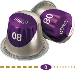 Jacobs Lungo 8 Intenso, Kaffeekapseln, Nespresso Kompatibel, Kaffee, 200 Kapseln, á 5.2 G 18 Jacobs Lungo 8 Intenso, Kaffeekapseln, Nespresso Kompatibel, Kaffee, 200 Kapseln, á 5.2 G -Drink World Store d92025d7b97dd9458c68b17a4e2a5820