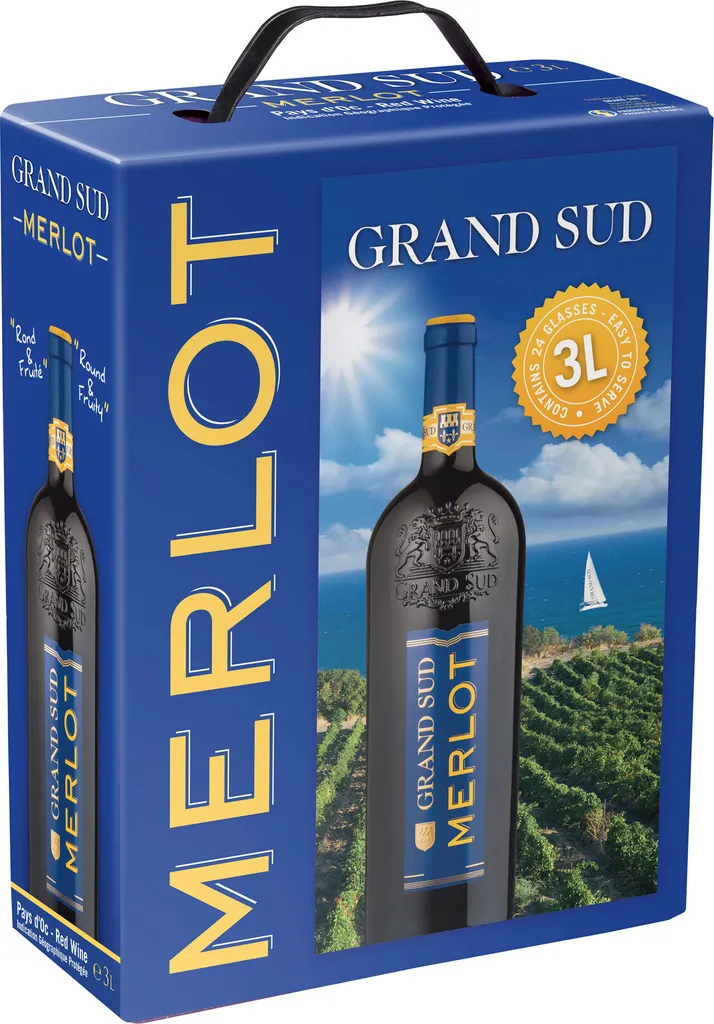 Grand Sud Merlot 13% 3,0L BiB (F) 6 Grand Sud Merlot 13% 3,0L BiB (F) – Bild 4