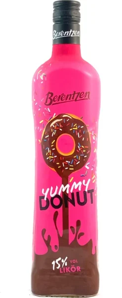 Berentzen Yummy Donut Likör, 0,7l, Alc. 15 Vol.-%