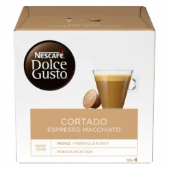Nescafé® Nescafé Dolce Gusto Cortado Espresso Macchiato | 16 Portionen 19 Nescafé® Nescafé Dolce Gusto Cortado Espresso Macchiato | 16 Portionen -Drink World Store dac4af1ab2ddcbfc59ce0eeb460b0c57