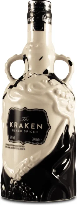 The Kraken Black Spiced Rum Limited Black & White Ceramic Edition 2017 0,7L (40% Vol.) -Drink World Store dcc002d12ebce9f44944348fc6344c6d