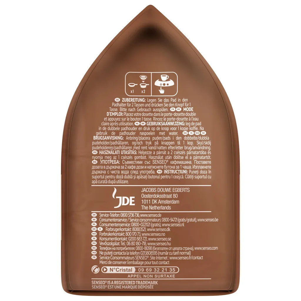 Senseo® Cappuccino - 10*8 Kaffeepads 8 Senseo® Cappuccino - 10*8 Kaffeepads – Bild 6