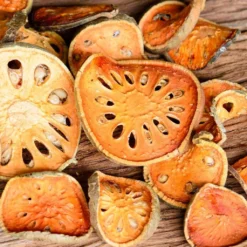 Thai Matum Tee Bengalische Quitte Bael Frucht Aus Thailand 1000g (1 Kg) Wellness-Tee Zum Relaxen Und Entspannen