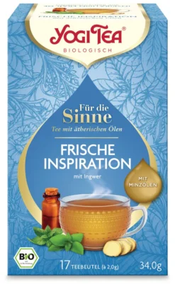 Yogi Tea Für Die Sinne Frische Inspiration Mit Minzölen Krä 17 Stk