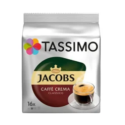 Tassimo Jacobs Caffè Crema Classico | 16 T Discs, Kaffeekapseln 20 Tassimo Jacobs Caffè Crema Classico | 16 T Discs, Kaffeekapseln -Drink World Store dfd4e30311bac2d71c0dc3a3d3eea209
