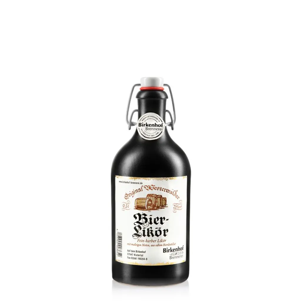 Birkenhof Bier-Likör Im Tonkrug 3 Birkenhof Bier-Likör Im Tonkrug