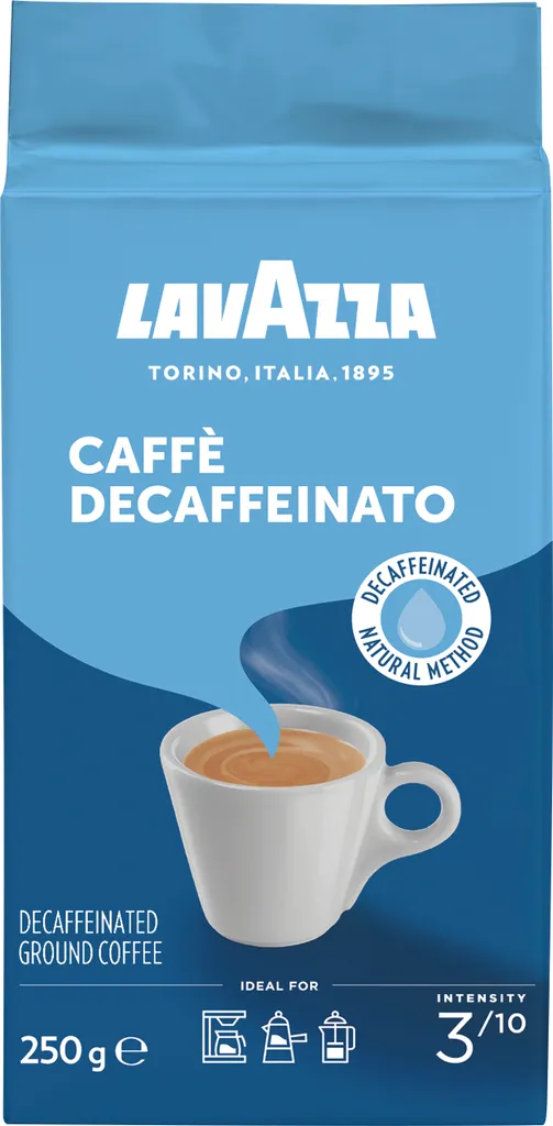 Lavazza Caffe Decaffeinato Gemahlen 3 Lavazza Caffe Decaffeinato Gemahlen