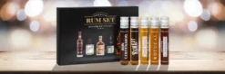 Premium Rum Tasting Set 5 X 0,05 L | Ron Centenario Solera 20 Fundación, Remedy Spiced Rum, Don Papa Rum 7 Jahre, Botucal Reserva Exclusiva & Ron Prohibido Gran Reserva Solera 15 -Drink World Store e23a91d5b7616298118d25079e3f6600