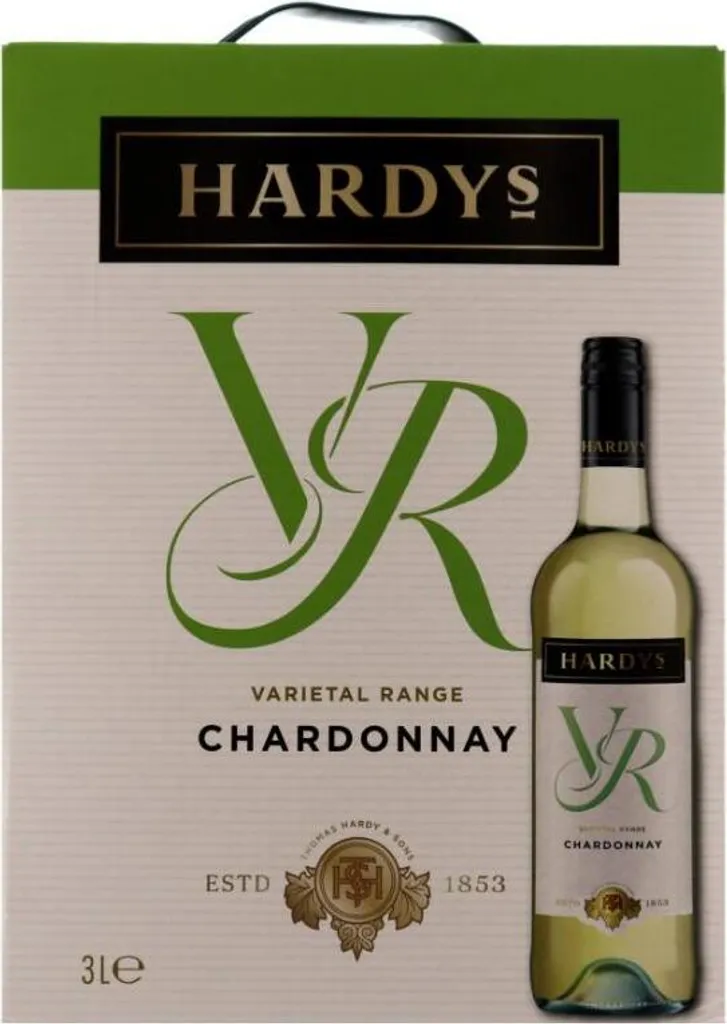 Hardy's VR Chardonnay 3,0l Bag In Box 3 Hardy's VR Chardonnay 3,0l Bag In Box