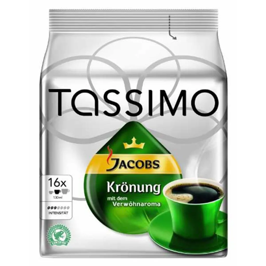 Tassimo Jacobs Krönung Mit Dem Verwöhnaroma | 16 T Discs, Kaffeekapseln 7 Tassimo Jacobs Krönung Mit Dem Verwöhnaroma | 16 T Discs, Kaffeekapseln – Bild 5