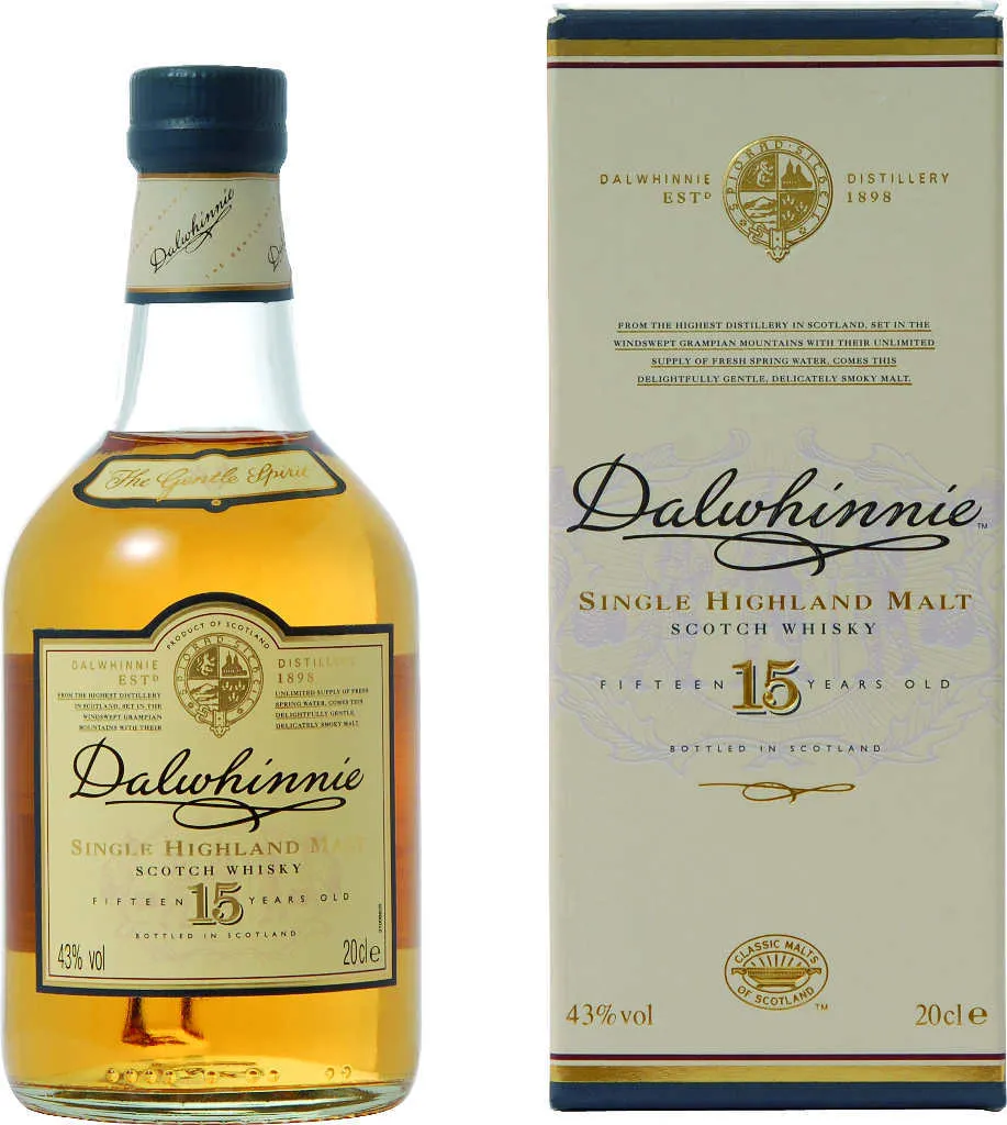 Dalwhinnie 15 Jahre Highland Single Malt Scotch Whisky 0,2l, Alc. 43 Vol.-% 5 Dalwhinnie 15 Jahre Highland Single Malt Scotch Whisky 0,2l, Alc. 43 Vol.-% – Bild 3