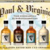 PAUL & VIRGINIE Rum-Box / 4 Einzigartige Rum Kostbarkeiten (4x0,05L = 0,2L) Alc. 15% & 40% Vol.